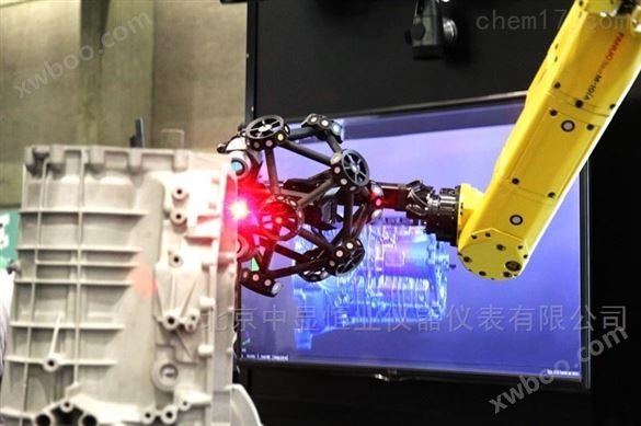 机器人装配式光学 CMM 3D 扫描仪