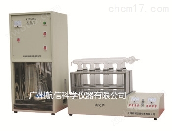 上海KDN-08C数显温控定氮仪 电极型蒸馏器