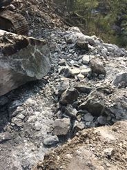 兴义HSCA岩石、混凝土破碎剂：膨胀破碎石材