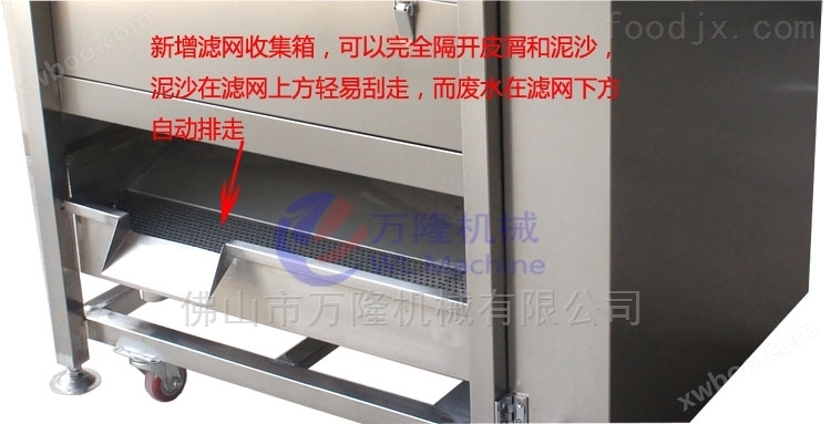 节能型芦荟连续式清洗机 全自动高压喷淋机