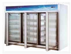 玻璃门立风柜（压机上置） 冷藏箱