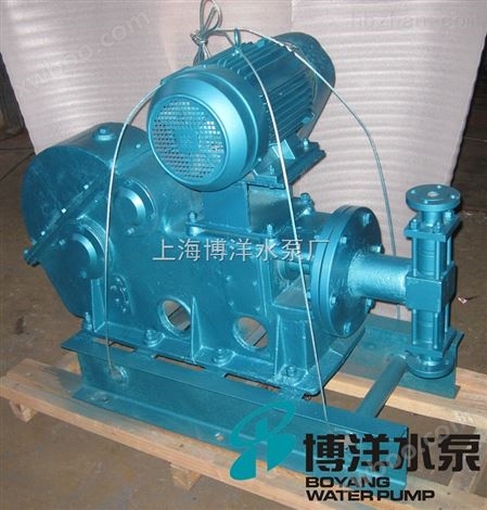 上海WB型工博牌活塞式电动高温往复泵