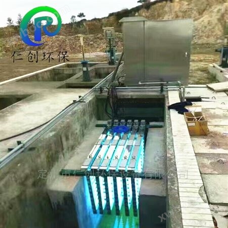 唐山污水处理设备明渠式大流量紫外线消毒器