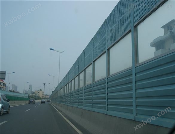 透明pc板桥梁声屏障