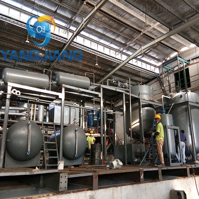 重庆废工业润滑油蒸馏提炼基础油装置