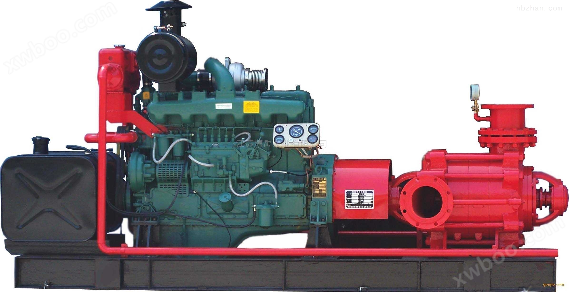 柴油机多级消防泵组