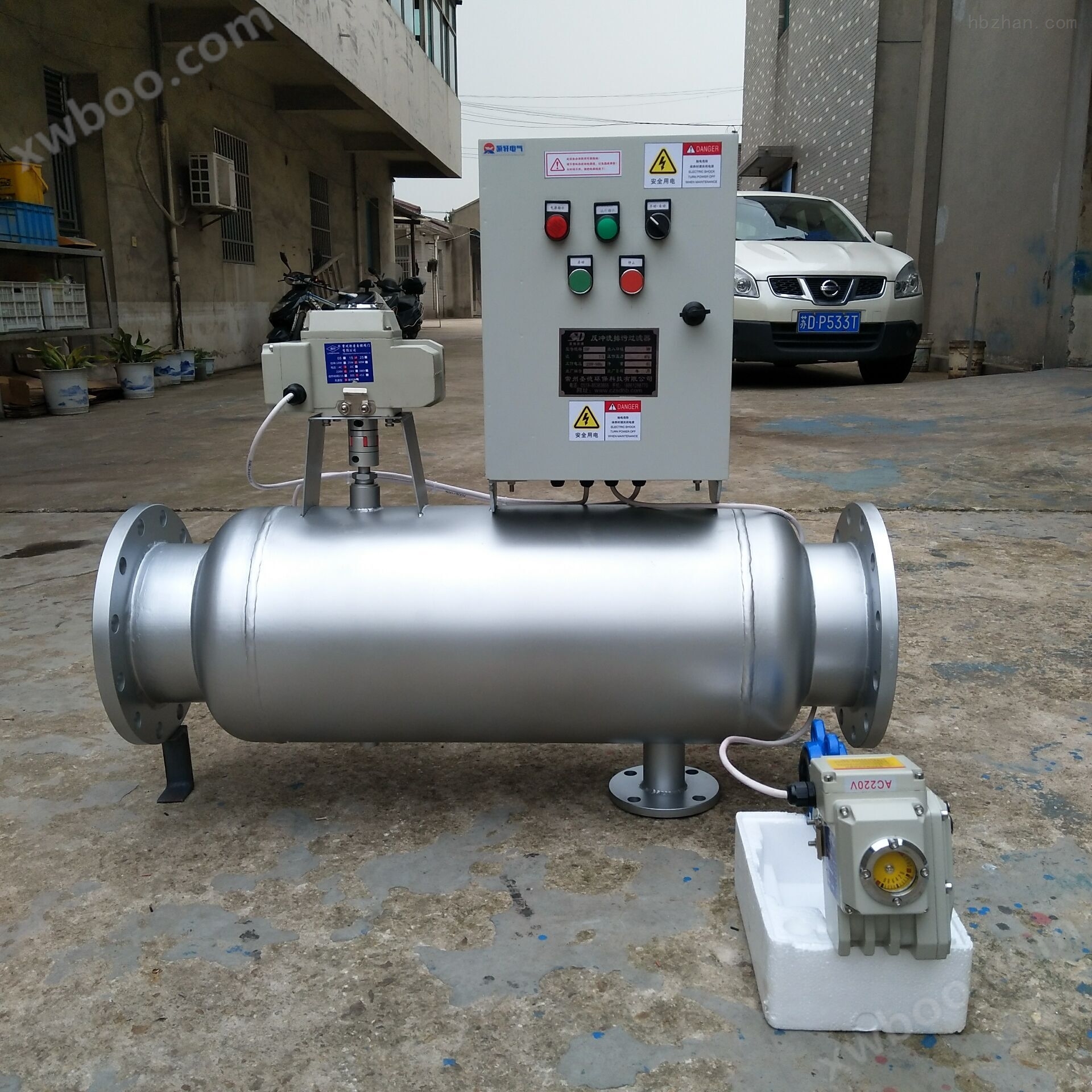 自动排污型电子水处理仪