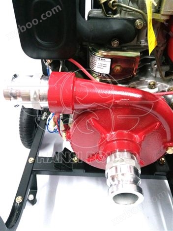 便携式2寸柴油高压水泵组