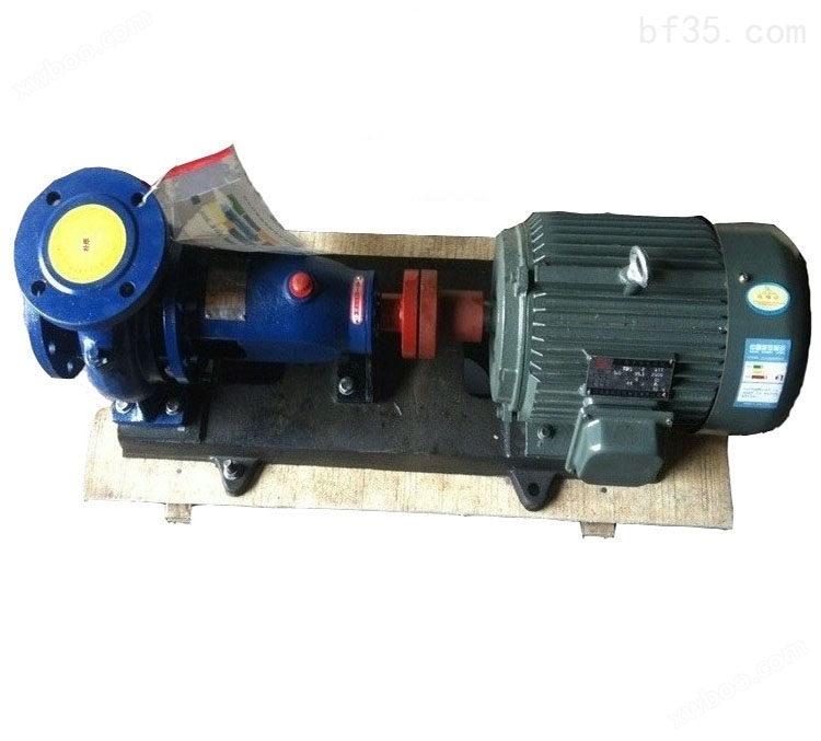 水泵厂家80-65-125型单级单吸离心清水泵