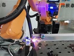 净化灯大门板钢板激光焊接机器人