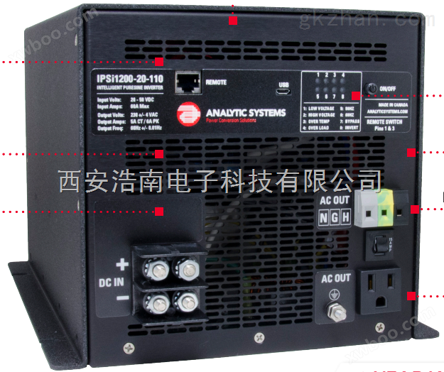 0DC/AC电源100-140VDC转AC115V 400HZ