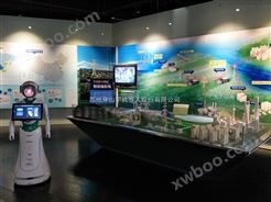 北京科技展览馆机器人迎宾