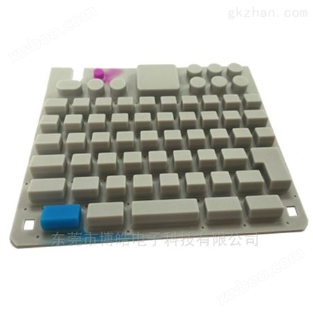 控制器面板嵌入式医疗硅胶键盘按键