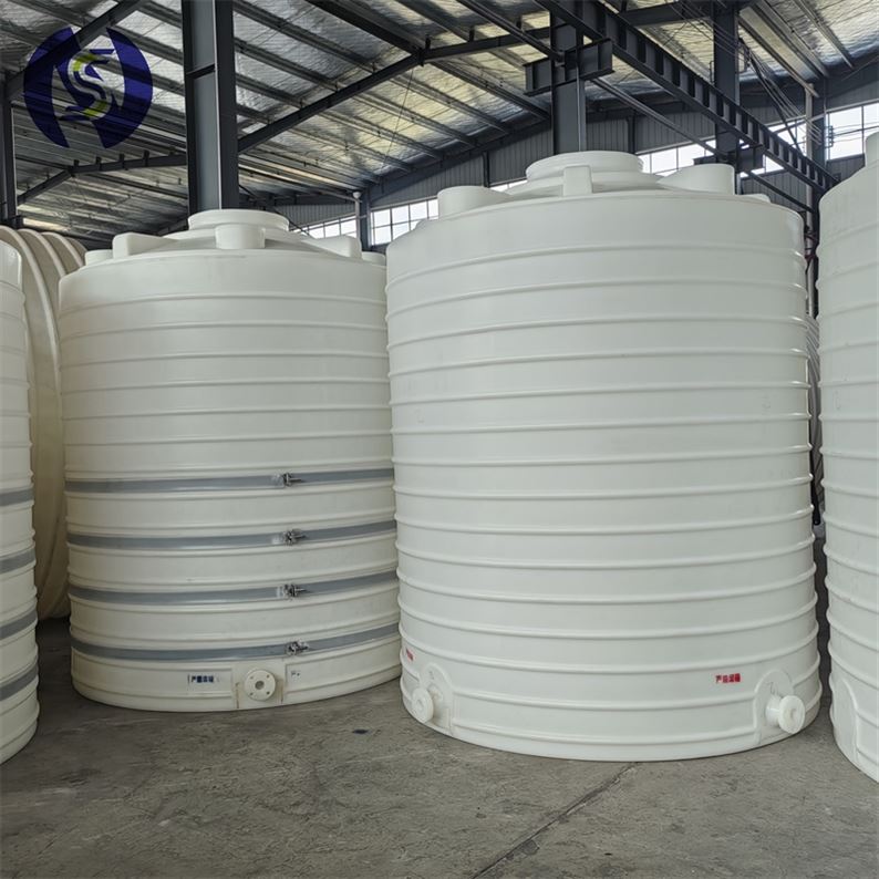 10吨加厚PE水处理储罐定制加强箍